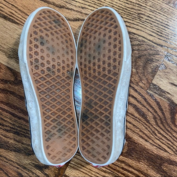 Black and white checkered Vans - Picture 5 of 6